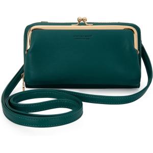 imageMontana West Small Crossbody Cell Phone Purse for Women RFID Blocking Cellphone WalletWallet Dark Green