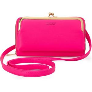 imageMontana West Small Crossbody Cell Phone Purse for Women RFID Blocking Cellphone WalletWallet Light Pink