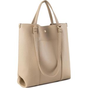 imageMontana West Tote Bag for Women Purses and Handbags Top Handle Satchel Bag Large Shoulder HandbagA Tan With Pouch