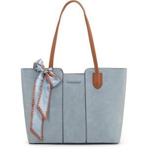 imageMontana West Tote Bags for Women Medium Top Handle Satchel PursesPastel Blue