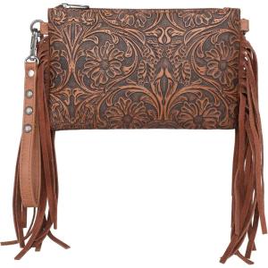 imageMontana West Western Purse for Women Crossbody Bag Wristlet Clutch PurseA3 Brown