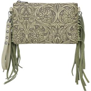 imageMontana West Western Purse for Women Crossbody Bag Wristlet Clutch PurseA3 Green
