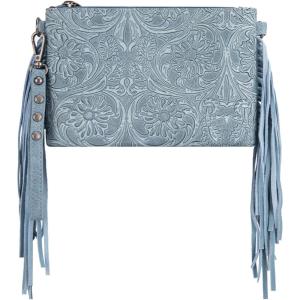 imageMontana West Western Purse for Women Crossbody Bag Wristlet Clutch PurseA3 Light Blue