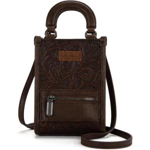 imageMontana West Western Womens Crossbody Handbag Ladies Small Crossbody Bags for Women Designer Top Handle HandbagsToolingcoffee