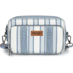 imageWrangler Crossbody Bag for Women Western Cowgirl Crossbody Purses with Guitar StrapStripe Jean