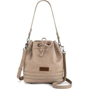 imageWrangler Hobo Bags for Women Designer Aztec Bucket Purses Western Tapestry Shoulder HandbagsTrendypale Apricot