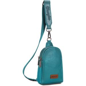 imageWrangler Small Crossbody Sling Bags for Women Fanny Packs Chest Bag for Travel GiftClassicturquoise