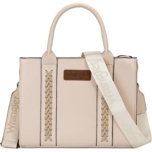 imageWrangler Tote Bags for Women Tophandle Handbags and Purse for Women with Adjustable StrapA Classic Beige