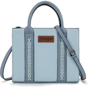 imageWrangler Tote Bags for Women Tophandle Handbags and Purse for Women with Adjustable StrapBblue