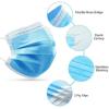 image2000 PCS Bulk Blue Face Masks 40 Packs 50pcsPack Non Woven Thick 3Layers Breathable Facial Masks with Adjustable Earloop Mouth and Nose Cover