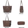imageMontana West 3 PCS Tote Bag Set Purse Large Shoulder Bag Concealed Carry Purses and Handbags for Women MWC3G058CF