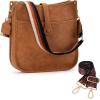 imageMontana West Crossbody Bag for Women Trendy Purses and Handbags Hobo Bags with 2 Adjustable Guitar Strap MWC177LBR