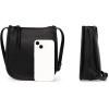 imageMontana West Crossbody Bags for Women Multi Pocket Cross Body Bag Purses with Adjustable StrapBlack