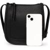 imageMontana West Crossbody Bags for Women Multi Pocket Cross Body Bag Purses with Adjustable StrapBlack