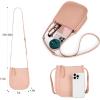 imageMontana West Crossbody Bags for Women Multi Pocket Cross Body Bag Purses with Adjustable StrapPink