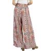imageMontana West Flowy Boho Pants for Women Lounge Palazzo Summer Beach Pants ABP1054ORL Orange