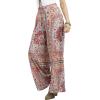 imageMontana West Flowy Boho Pants for Women Lounge Palazzo Summer Beach Pants ABP1054ORL Orange