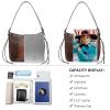 imageMontana West Genuine Leather Purses for Women WesternWhipstitch Tote Bag for Ladies Vintage Top Handle Bag