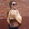 imageMontana West Genuine Leather Purses for Women WesternWhipstitch Tote Bag for Ladies Vintage Top Handle Bag