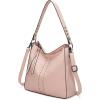 imageMontana West Hobo Bag for Women Crossbody Purse and Handbags Ladies Chic Shoulder BagsLight Pink
