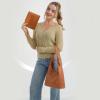 imageMontana West Hobo Bags Purse for Women Ultra Soft Foldable Shoulder Slouchy Handbags with Cosmetic bagClassicbrown