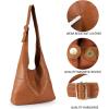 imageMontana West Hobo Bags Purse for Women Ultra Soft Foldable Shoulder Slouchy Handbags with Cosmetic bagClassicbrown