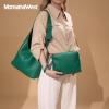 imageMontana West Hobo Bags Purse for Women Ultra Soft Foldable Shoulder Slouchy Handbags with Cosmetic bagClassicdark Green