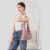 imageMontana West Hobo Bags Purse for Women Ultra Soft Foldable Shoulder Slouchy Handbags with Cosmetic bagClassicpink