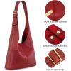 imageMontana West Hobo Bags Purse for Women Ultra Soft Foldable Shoulder Slouchy Handbags with Cosmetic bagClassicred