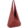 imageMontana West Hobo Bags Purse for Women Ultra Soft Foldable Shoulder Slouchy Handbags with Cosmetic bagElegancered