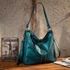 imageMontana West Hobo Handbag for Women Large Purses and HandbagsMetalic Turquoise