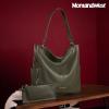 imageMontana West Hobo Purses for Women Soft Top Handle Shoulder Bag with Wallet SetBdark Green