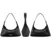 imageMontana West MEDIUM Shoulder Purses for Women Crescent Hobo Bags Trendy Purses073black