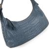 imageMontana West MEDIUM Shoulder Purses for Women Crescent Hobo Bags Trendy PursesCrocodile Jean