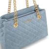 imageMontana West MEDIUM Tote Bag for Women Quilted Chain Handbags Shoulder Purse040jean