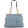 imageMontana West MEDIUM Tote Bag for Women Quilted Chain Handbags Shoulder Purse040jean