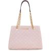 imageMontana West MEDIUM Tote Bag for Women Quilted Chain Handbags Shoulder PurseA Pink