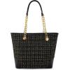 imageMontana West MEDIUM Tote Bag for Women Quilted Chain Handbags Shoulder PurseAblack