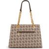 imageMontana West MEDIUM Tote Bag for Women Quilted Chain Handbags Shoulder PurseMonogram Khaki
