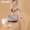 imageMontana West MEDIUM Tote Bag for Women Quilted Chain Handbags Shoulder PurseMonogram Khaki