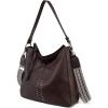 imageMontana West Medium Hobo Bags for Women Top Handle Satchel Shoulder Purse Bucket HandbagGuitar Strapcoffee