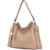 imageMontana West Medium Hobo Bags for Women Top Handle Satchel Shoulder Purse Bucket HandbagGuitar Strapkhaki