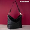 imageMontana West Medium Hobo Bags for Women Top Handle Satchel Shoulder Purse Bucket HandbagSpecialblack