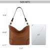 imageMontana West Medium Hobo Bags for Women Top Handle Satchel Shoulder Purse Bucket HandbagSpecialbrown