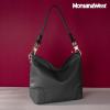 imageMontana West Medium Hobo Bags for Women Top Handle Satchel Shoulder Purse Bucket HandbagSpecialgrey
