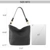 imageMontana West Medium Hobo Bags for Women Top Handle Satchel Shoulder Purse Bucket HandbagSpecialgrey