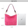 imageMontana West Medium Hobo Bags for Women Top Handle Satchel Shoulder Purse Bucket HandbagSpecialhot Pink