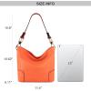 imageMontana West Medium Hobo Bags for Women Top Handle Satchel Shoulder Purse Bucket HandbagSpecialorange