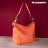 imageMontana West Medium Hobo Bags for Women Top Handle Satchel Shoulder Purse Bucket HandbagSpecialorange
