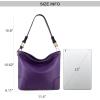imageMontana West Medium Hobo Bags for Women Top Handle Satchel Shoulder Purse Bucket HandbagSpecialpurple